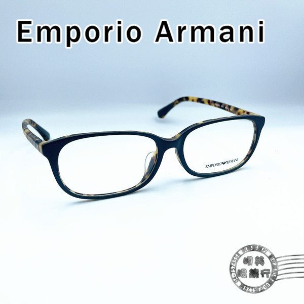 【明美鐘錶眼鏡】Emporio Armani/EA3049D 5273/時尚流行玳瑁色系鏡框/鏡架