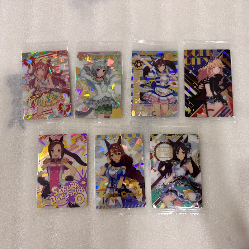 🍭Ruo🍭賽馬娘 勝負服 3彈 卡片 愛麗數碼 重砲 星雲天空 菱曙 黃金城市 櫻花騫進王 超級小溪 目白多伯