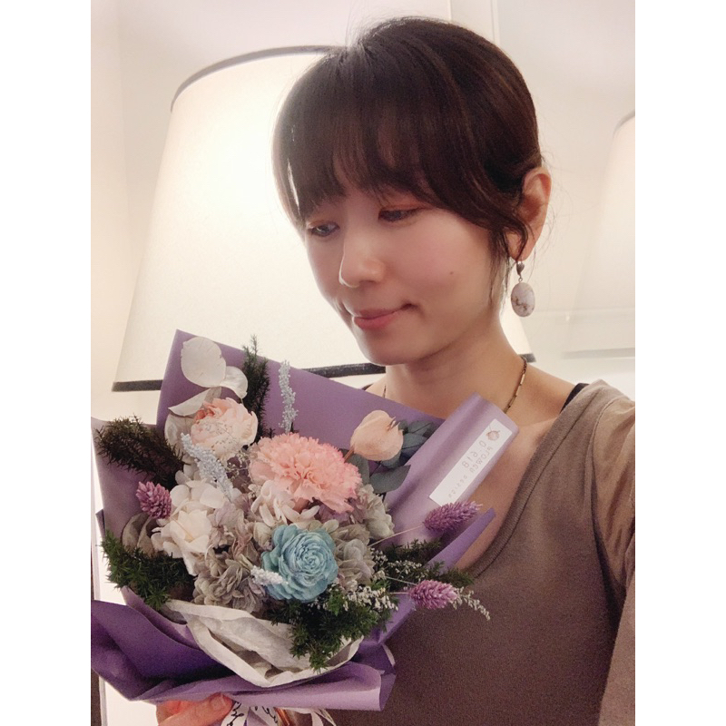 💋呵護妳。不凋（永生）花康乃馨花束💋