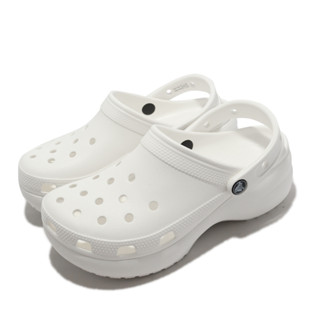補貨 Crocs 卡駱馳 (女鞋) 經典 厚底 雲朵 206750100 Sneakers542