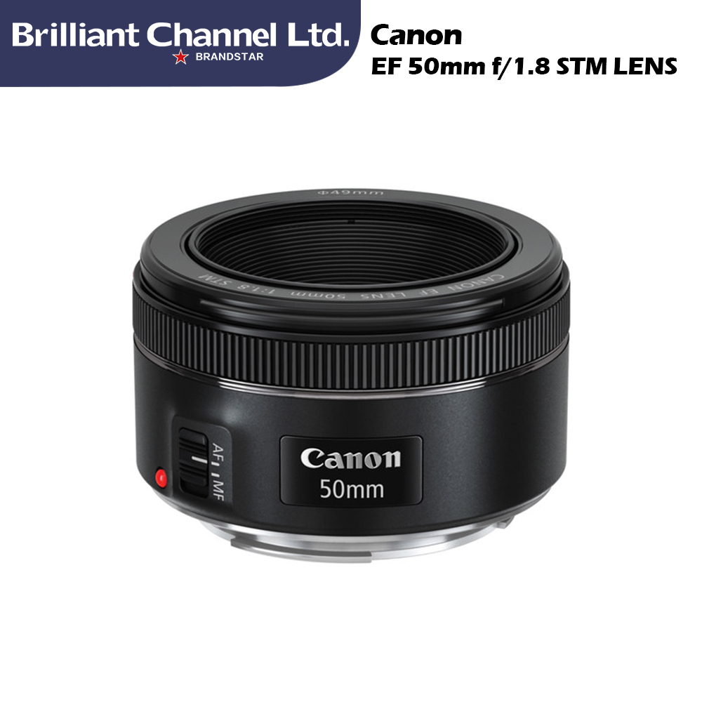 Canon 佳能 EF 50mm f/1.8 STM DSLR 相機鏡頭