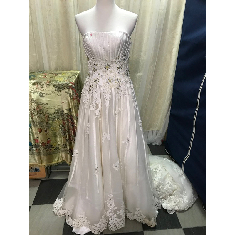 出售🎉清倉 二手婚紗，晚禮服，洋裝，白紗，結婚婚紗，自助婚紗