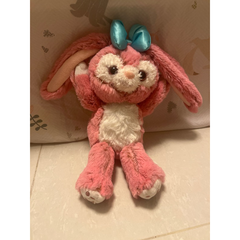 迪士尼 史黛拉 粉紅兔子 娃娃 小玩偶 桃紅
