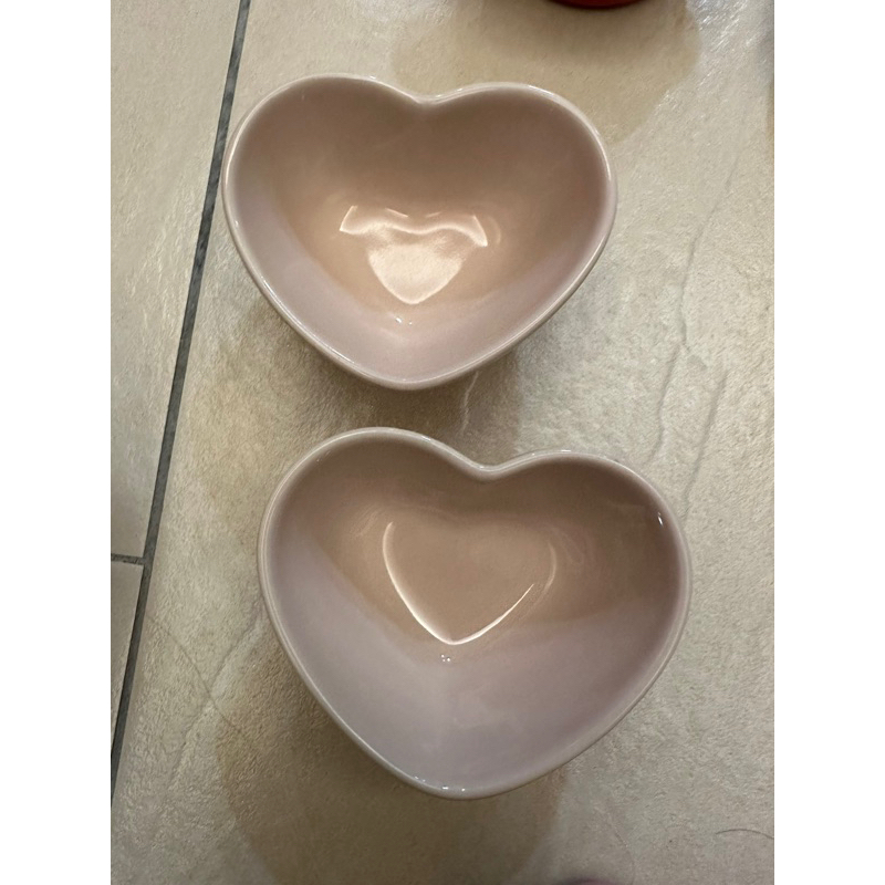 Le Creuset 愛心造型布丁瓷碗