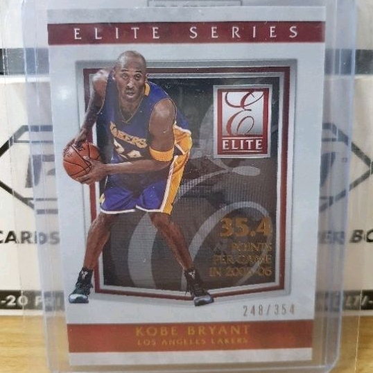 NBA 球員卡 Panini Elite Kobe Bryant 限量354 248/354 籃球卡