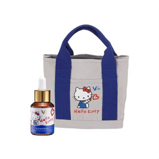 佐登妮絲 x Hello Kitty 玻尿酸精華原液 30ml / 帆布托特包(提袋)