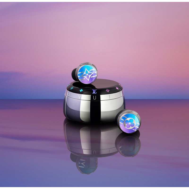 Louis Vuitton lv Horizon Light Up 耳機 藍色漸變紫色 無線耳機