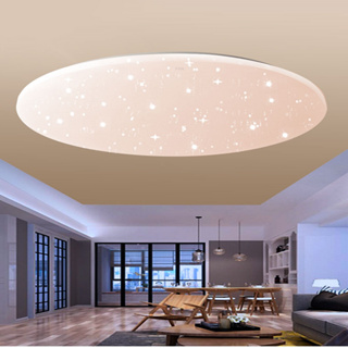 (長亮照明) LED吸頂燈100W 適合7坪-10坪 燈體直徑60CM 適合客廳燈 臥室燈 星空款 星鑽款 純白款
