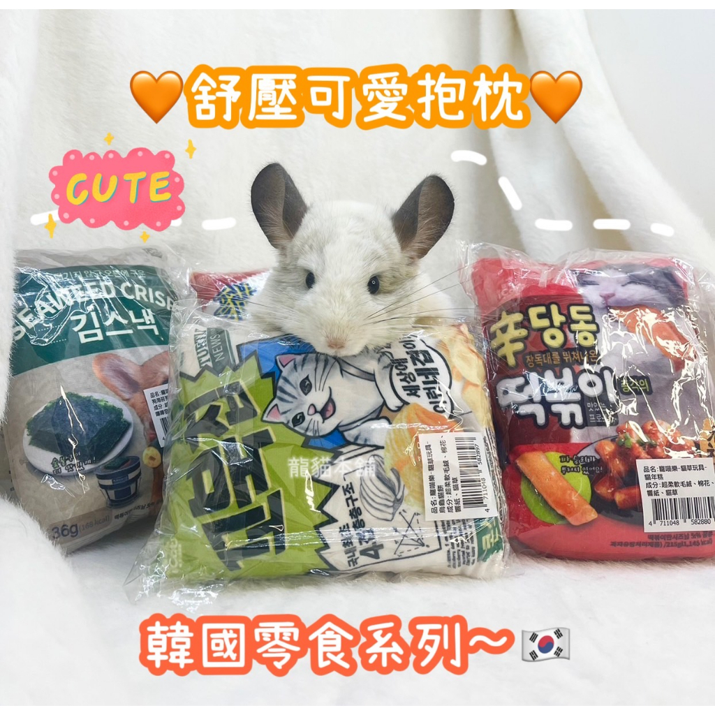 【龍貓本舖】【現貨】龍貓抱枕 小寵抱枕 零食抱枕 寵物抱枕 龍貓枕頭 貓咪 兔子 零食玩具 貓草玩具 趴枕