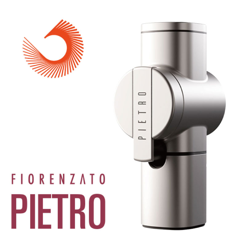 【Fiorenzato】PIETRO 義大利專業級手搖磨豆機/HG4436SL(銀)|Tiamo品牌旗艦館