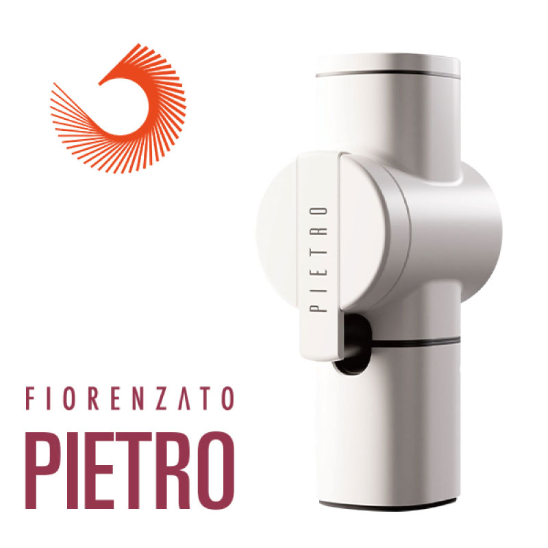 【Fiorenzato】PIETRO 義大利專業級手搖磨豆機/HG4436WH(白)|Tiamo品牌旗艦館