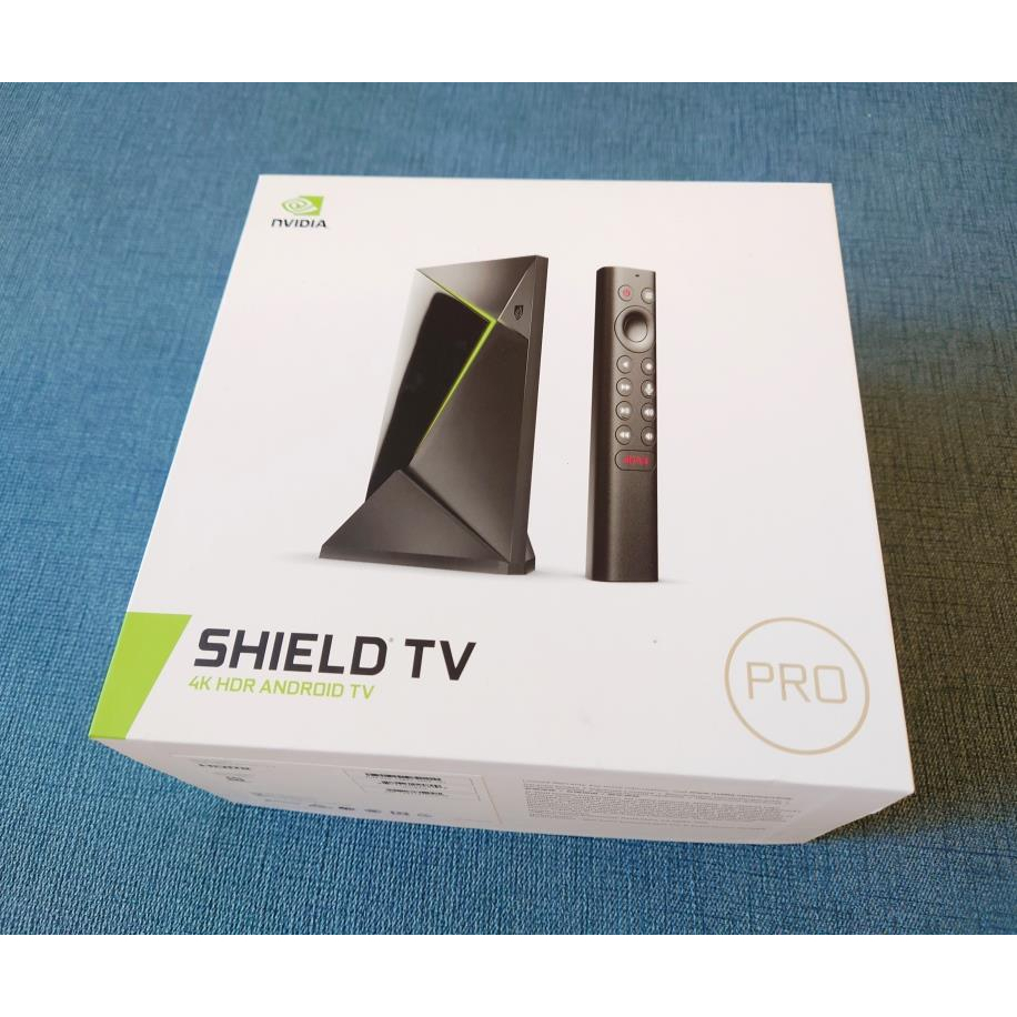 NVIDIA SHIELD TV Pro 旗艦4K 影音串流電視盒(含遙控器)(99成新)