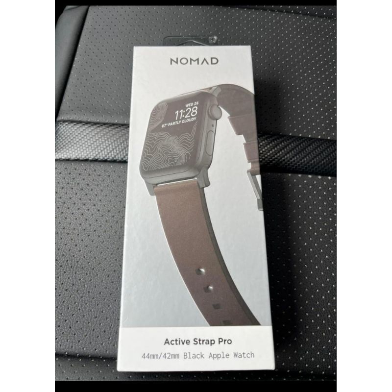 NOMAD Active Strap Pro 防水皮革錶帶 Apple watch 44mm