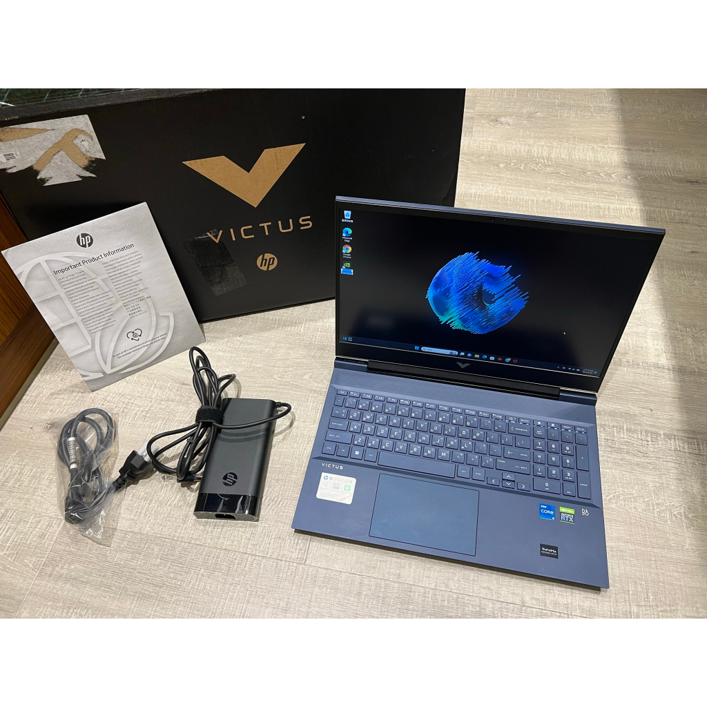 HP 電競筆電 Victus 16 I5-12500H 16G 512G RTX3060 二手筆電 遊戲筆電 ROG