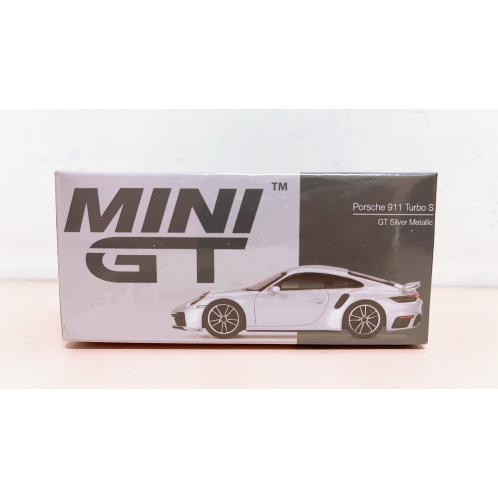 【QIYI SHOP】 Mini gt 354 Porsche 911 Turbo S GT Silver
