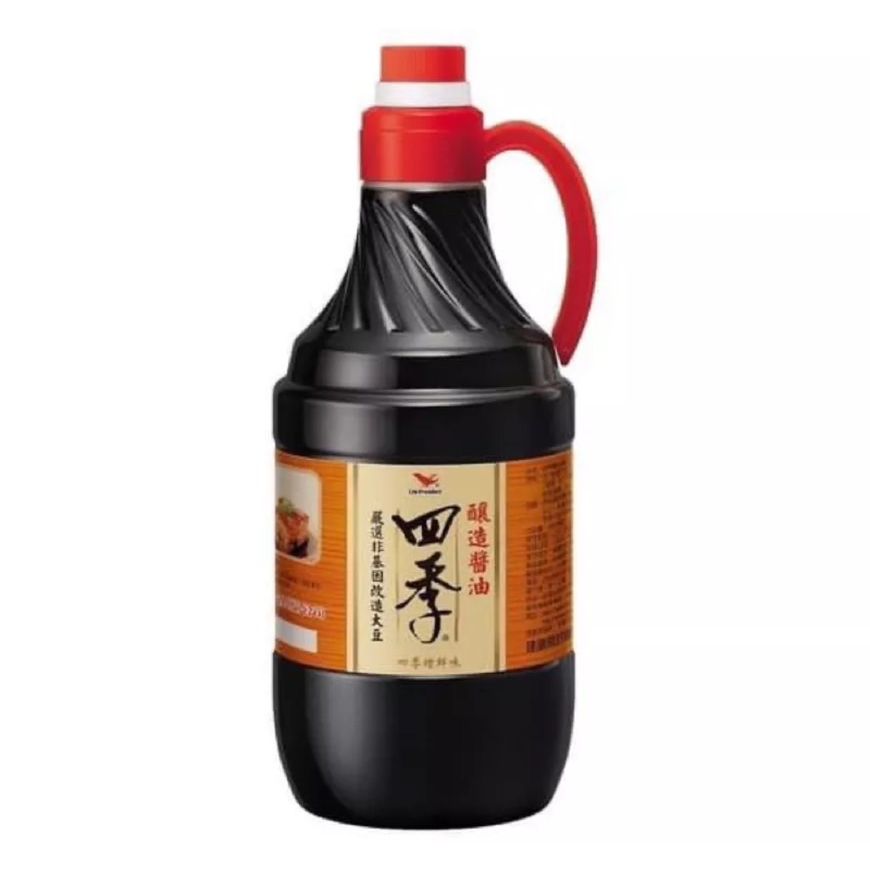 【激省五館】統一四季釀造醬油1600ml（超取3瓶）