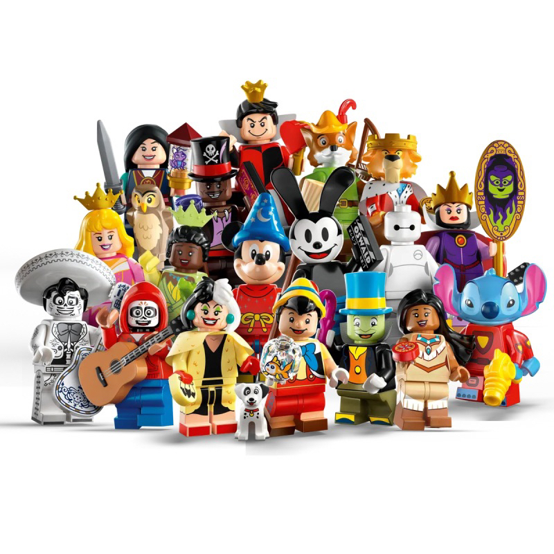 ||一直玩|| LEGO 71038 全新未拆袋 Disney 100 迪士尼人偶第三代 一套18包