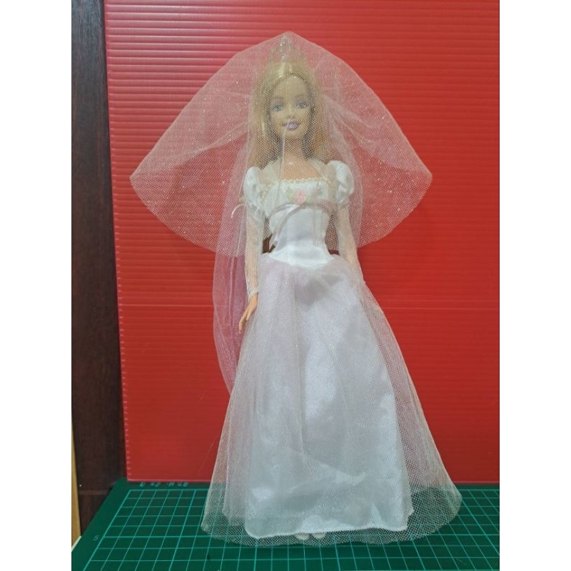 新娘婚紗造型漂亮芭比娃娃