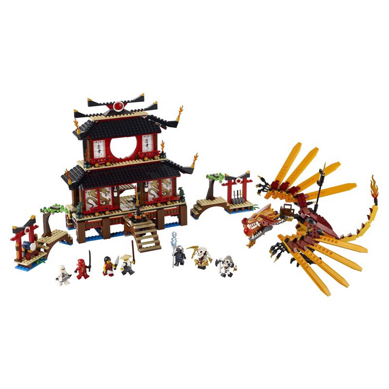 ®️樂高  LEGO®︎ 2507 ⚠️二手  忍者系列 火焰神廟 Fire Temple