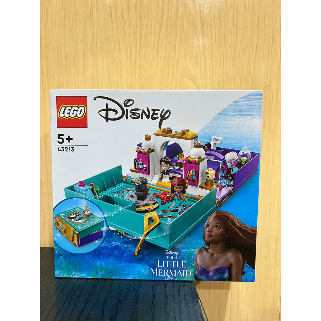 JCT- LEGO樂高  Disney 迪士尼系列-小美人魚故事書 43213
