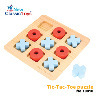 荷蘭New Classic Toys 木製OOXX認知互動遊戲-10810 木製玩具/井字棋/認知學習/蒙特梭利教具