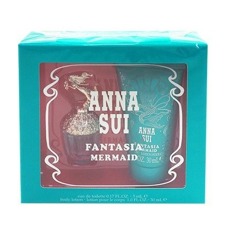 ANNA SUI 安娜蘇 童話美人魚 女性淡香水 二入禮盒 (5ml小香水+30ml身體乳) 香水 香氛 淡香水 禮盒