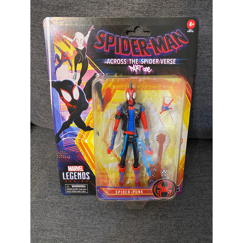 Marvel Legends 6吋 穿越新宇宙 蜘蛛人 龐克 spider-punk