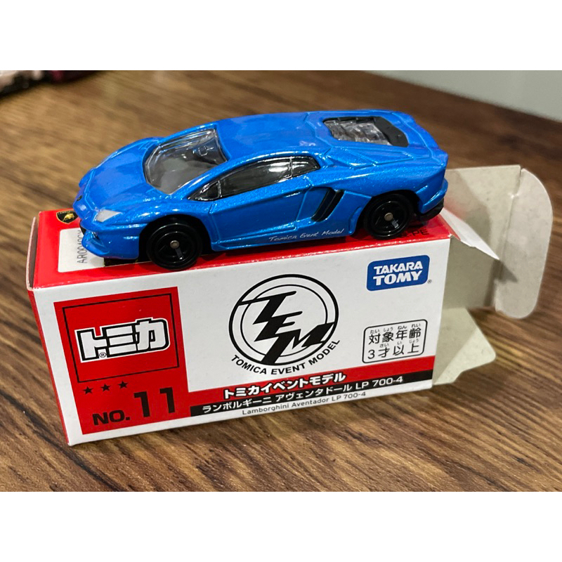 TOMICA 多美 TEM 3星 NO.11 LP700-4 藍寶堅尼 跑車