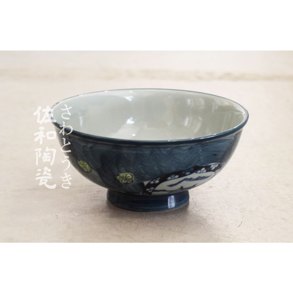+佐和陶瓷餐具批發+【XL12034-13 手繪山水茶漬碗-日本製】飯碗 湯碗 手繪