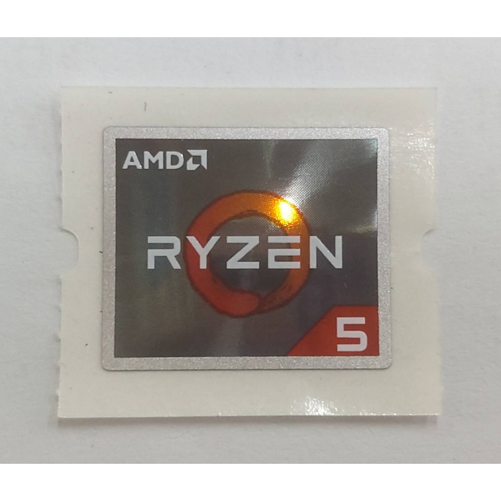 Amd RYZEN 5 R5 標誌貼紙貼紙 原廠貼紙 全新品