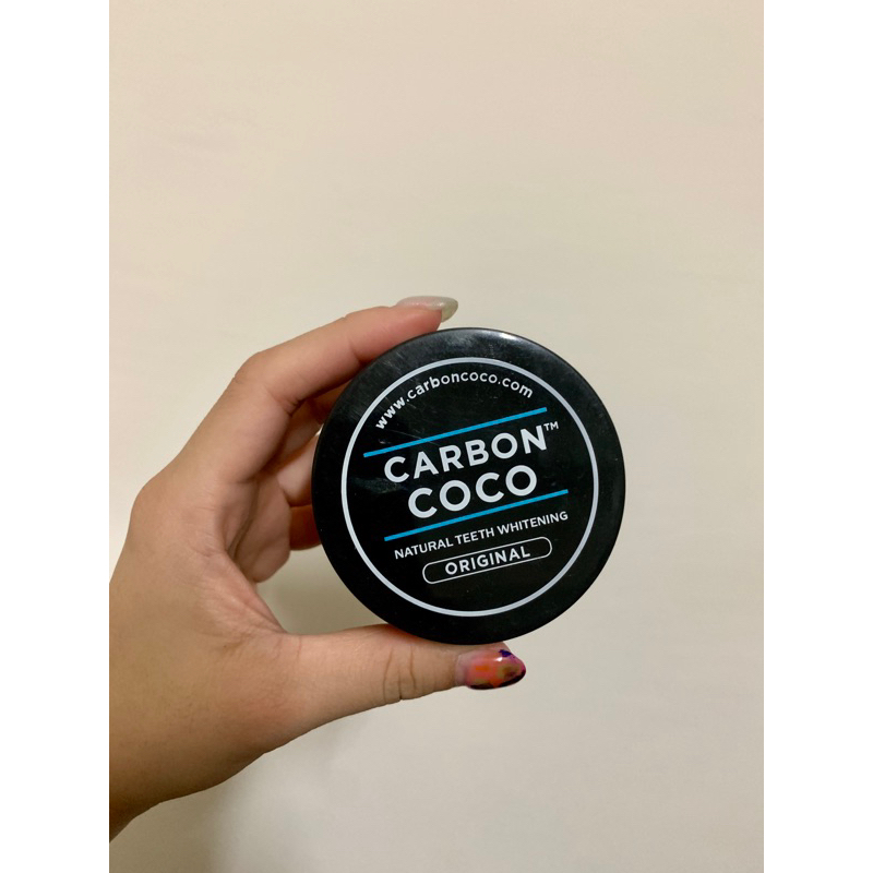 全新Carbon Coco 黑色活性炭潔牙椰碳粉