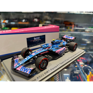 吉華@ 1/43 Spark S8521 ALPINE A522 NO.31 BWT ALPINE F1 OCON