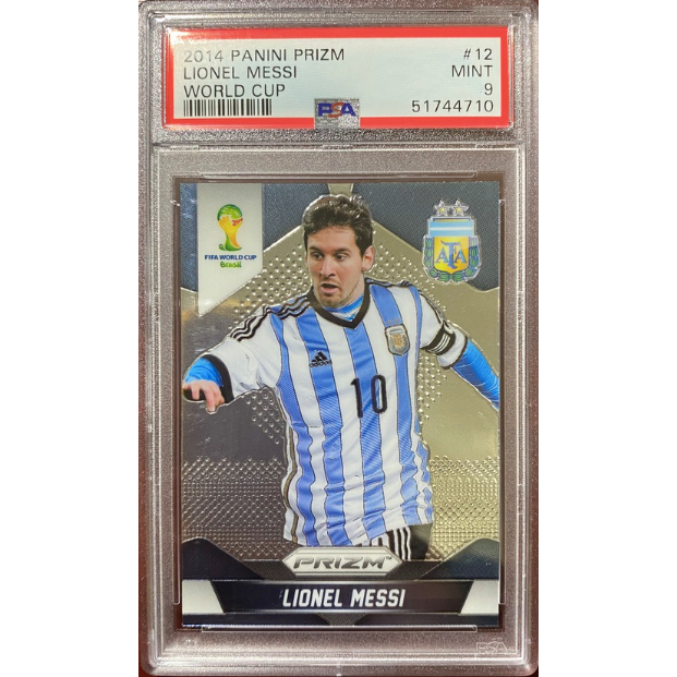 PANINI PRIZM LIONEL MESSI 鑑定卡 PSA 9