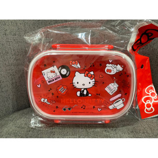 三麗鷗 Hello Kitty 易扣PP單層便當盒 保鮮盒 便當盒