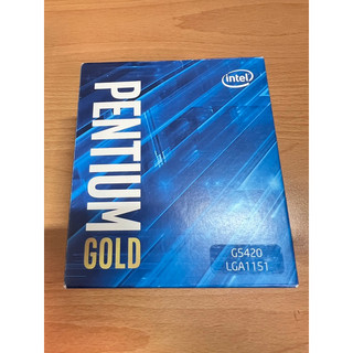Intel® Pentium® 黃金級 G5420 處理器 LGA1151 (保固中)