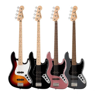 全新公司貨 Squier Affinity Jazz J BASS Fender 副廠 灰色 香檳粉 漸層 黑色 亮面