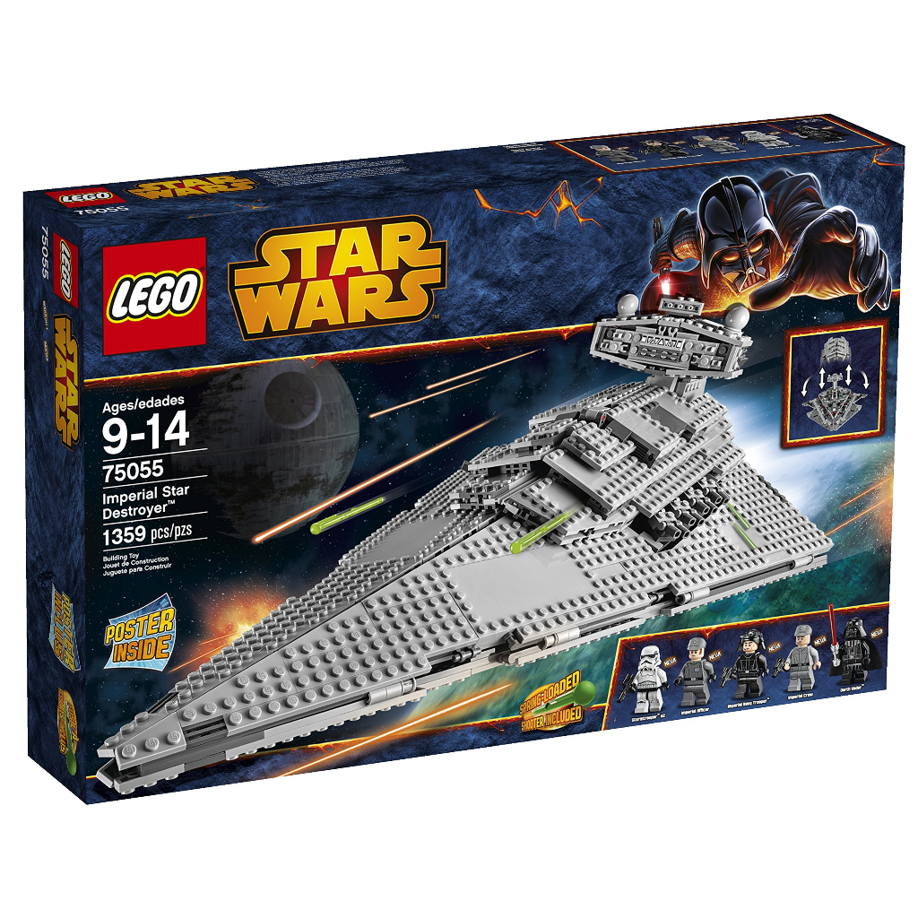 【Lego777】樂高 絕版 Lego 75055 帝國殲星艦 星戰 Imperial Star Destroyer