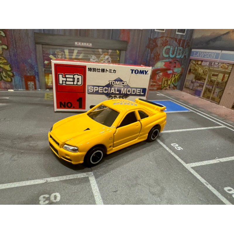 宥宥 TOMICA 多美小汽車 2001 TSM No.1 三星 Nissan Skyline GT-R R34