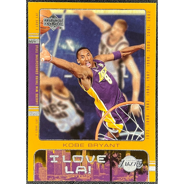 NBA 球員卡 Kobe Bryant 2002-03 Upper Deck I Love LA #LA1