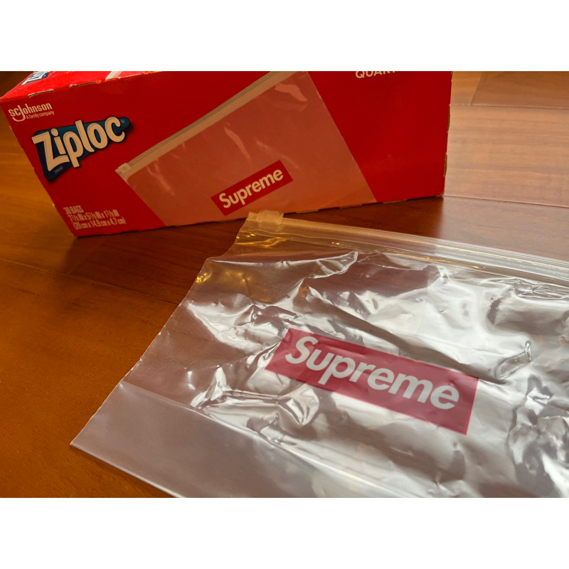 Supreme Ziploc 密保諾 保鮮袋 夾鏈袋 透明袋 單張