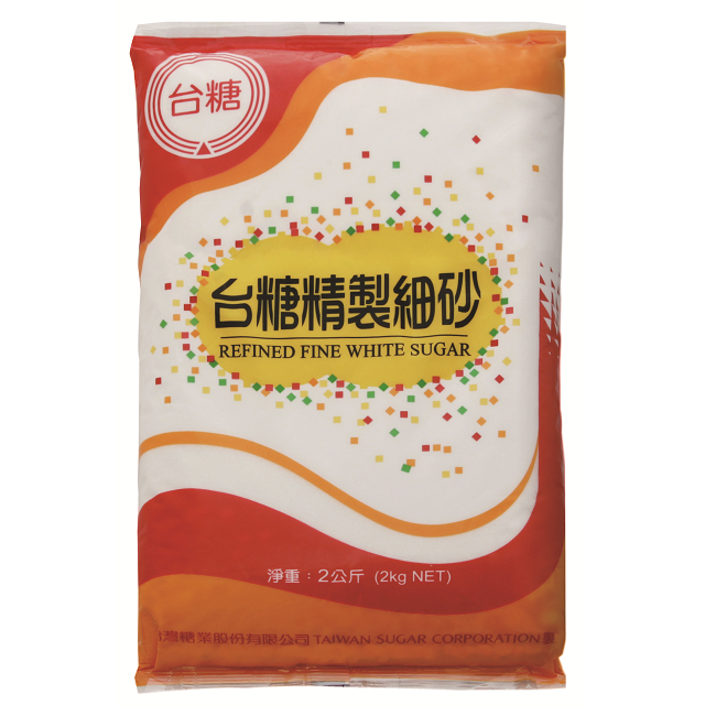【聖寶】台糖精製細砂糖 - 2kg /包