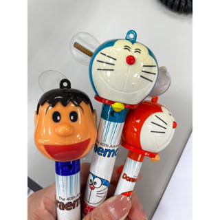 （二手）7-11 小叮噹 哆啦A夢 夏日時光 多啦A夢 風扇筆 40th 40週年紀念登場胖虎 技安