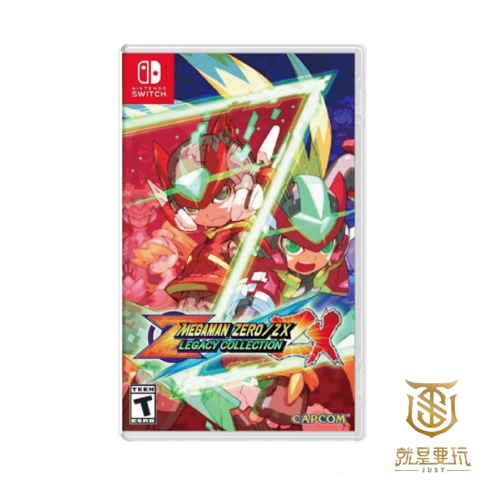 【就是要玩】現貨 NS Switch 洛克人 ZERO / ZX 傳奇合輯 中文版 MEGAMAN 傑洛 洛克人ZERO