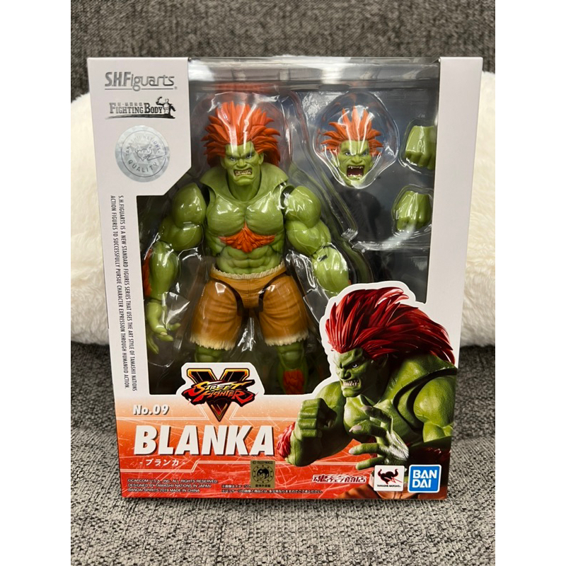 全新未拆 正版 現貨 S.H.Figuarts SHF 快打旋風 BLANKA 布蘭卡