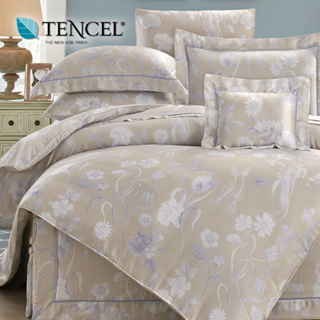 60支100%純天絲TENCEL【雙人 加大組合】規格可選 兩用被床包四件組 七件式鋪棉床罩組.
