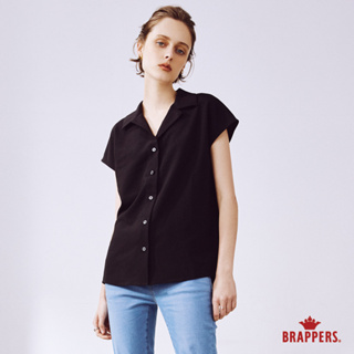 BRAPPERS 女款 氣質蓋袖造型襯衫-黑