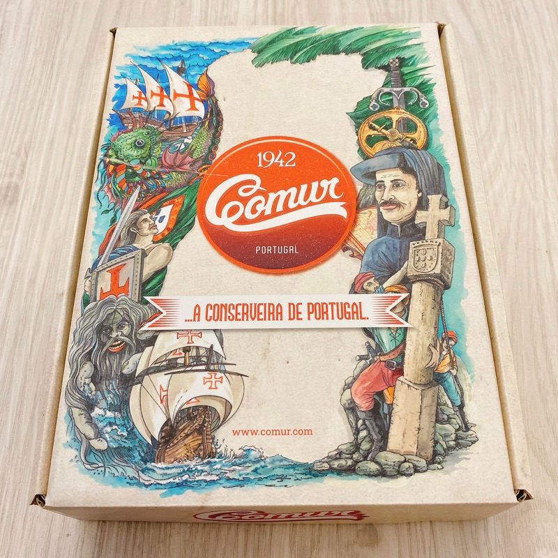 葡萄牙 1942 Mundo Fantástico da Sardinha Portugue 魚罐頭禮盒 沙丁魚罐頭