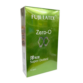【FUJI LATEX】 ZERO-0 零零-浮粒型衛生套 (12入/盒) - 德昌藥局