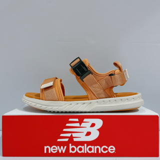 New Balance 600 NB 男女款 橘色 D楦 魔鬼氈 舒適 涼鞋 SDL600S1