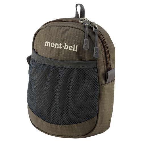【mont-bell】1123775 ATTACHABLE POUCH 輕量配件小隨身肩掛腰包 深褐